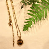 Tiger Eye Pendant Necklace